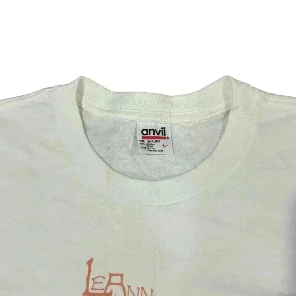Vintage 1998 LeAnn Rimes Concert Tee Something to Talk About Single Stich Tour L - Picture 3 of 8